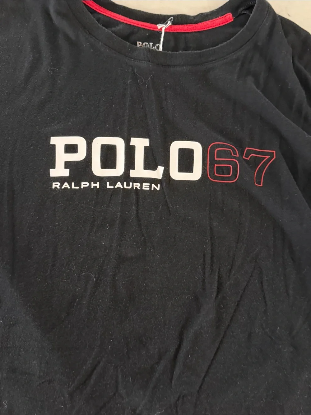 Polo Ralph Lauren Men’s Classic Fit Graphic RL 67 Pony T-Shirt Tee Black XL